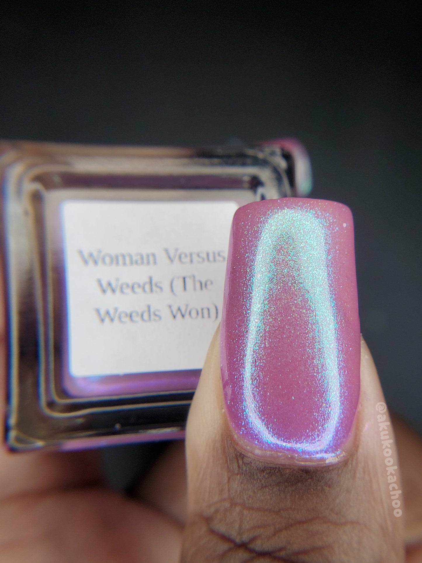 Woman Versus Weeds (The Weeds Won)