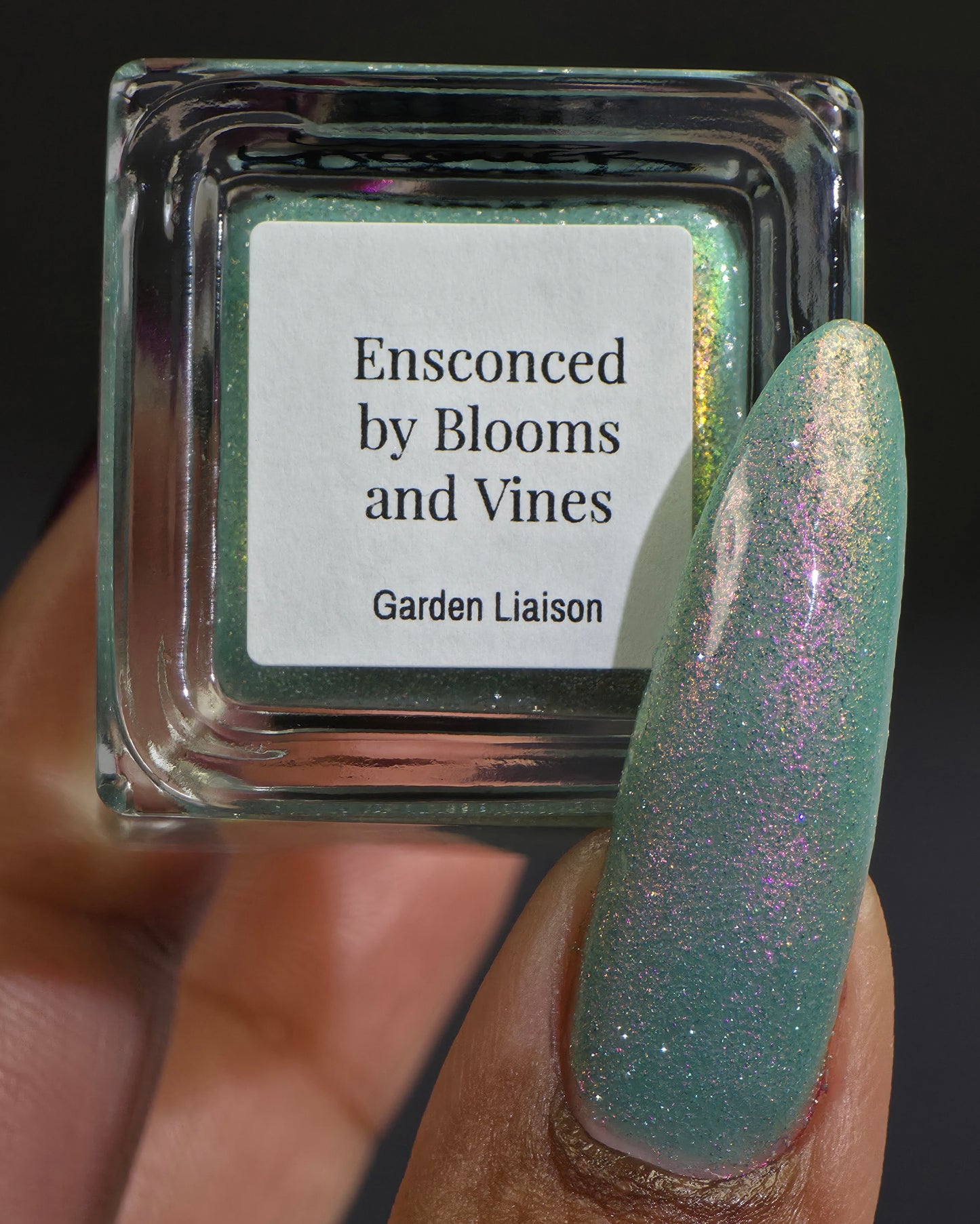 Ensconced by Blooms and Vines