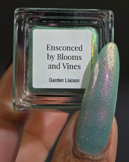 Ensconced by Blooms and Vines