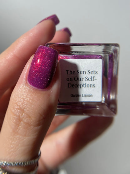 The Sun Sets on Our Self-Deceptions