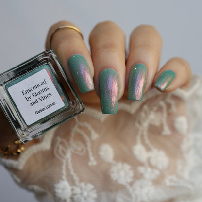 Ensconced by Blooms and Vines