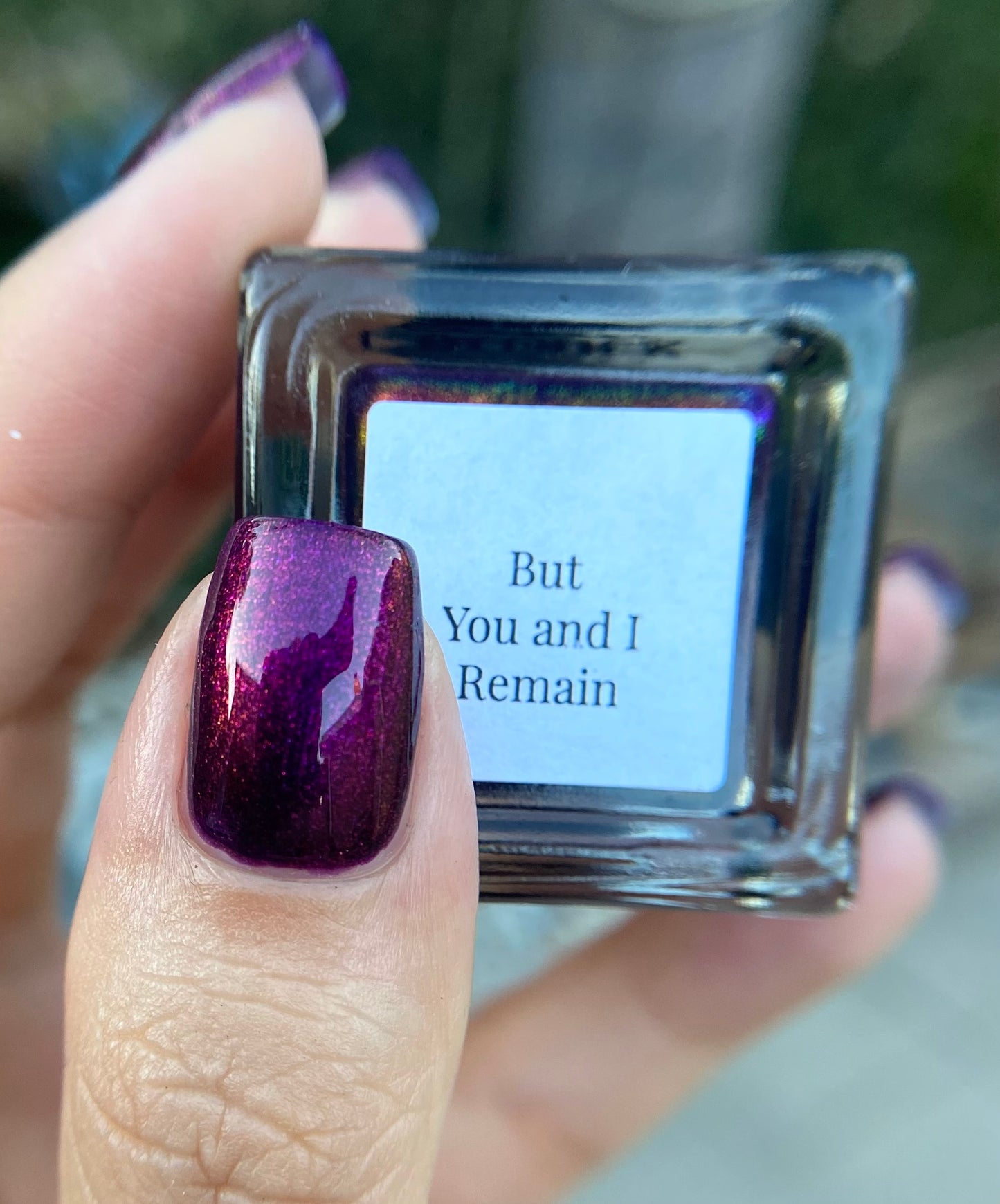 But You and I Remain