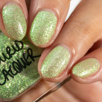 That Stately Willow, Green Ribbons Cascading