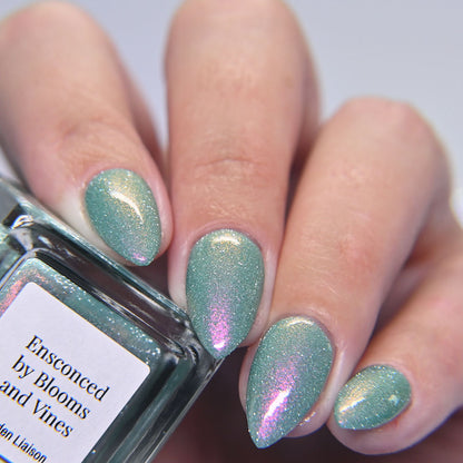 Ensconced by Blooms and Vines