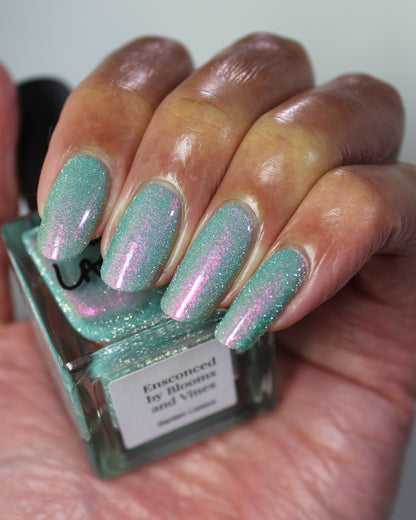 Ensconced by Blooms and Vines